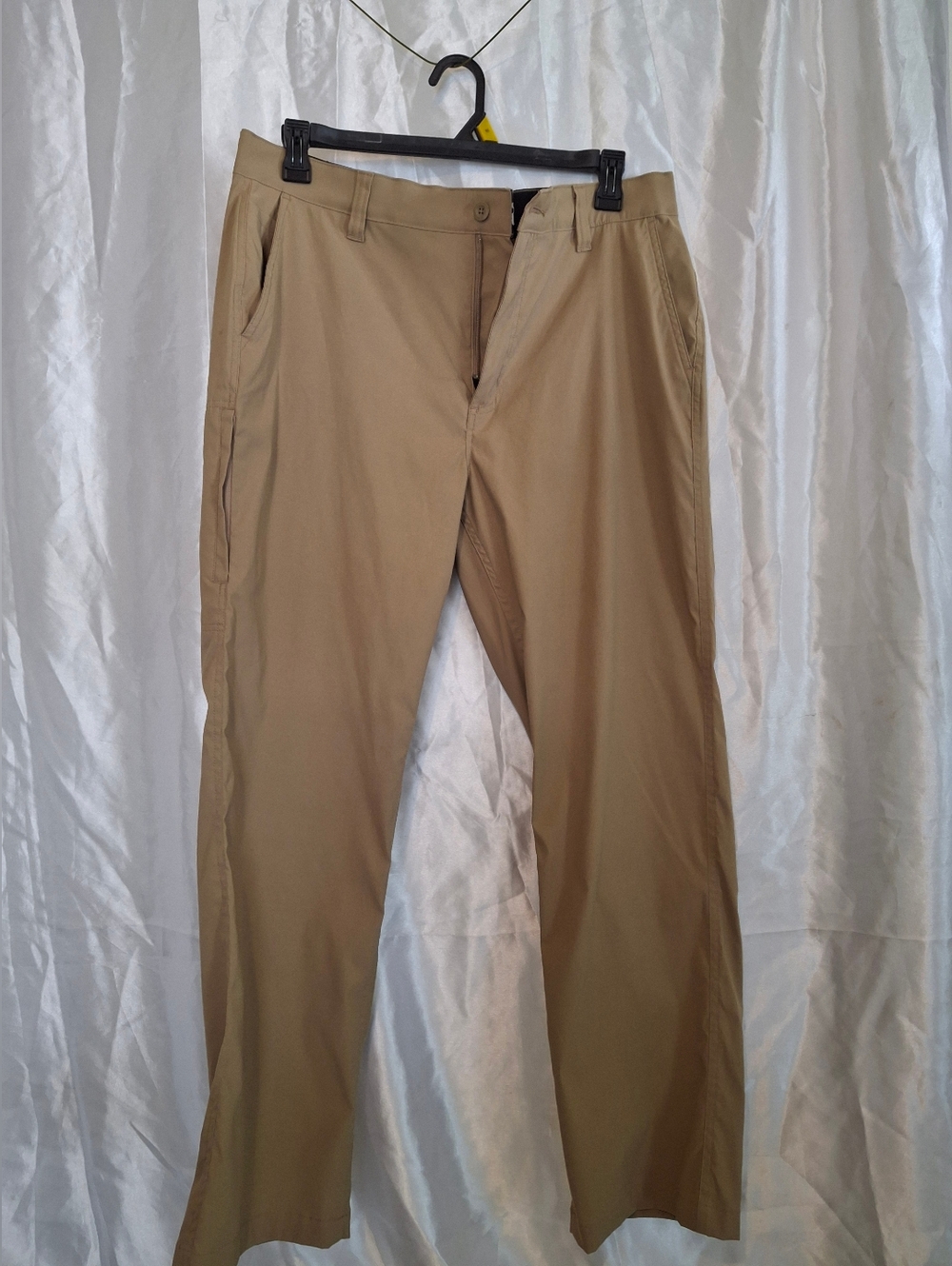 Mens Tan Pants, 5 Pockets, Eddie Bauer